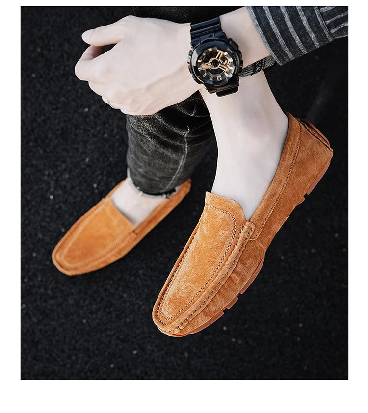 Marlow Soft Suede Driving Loafer