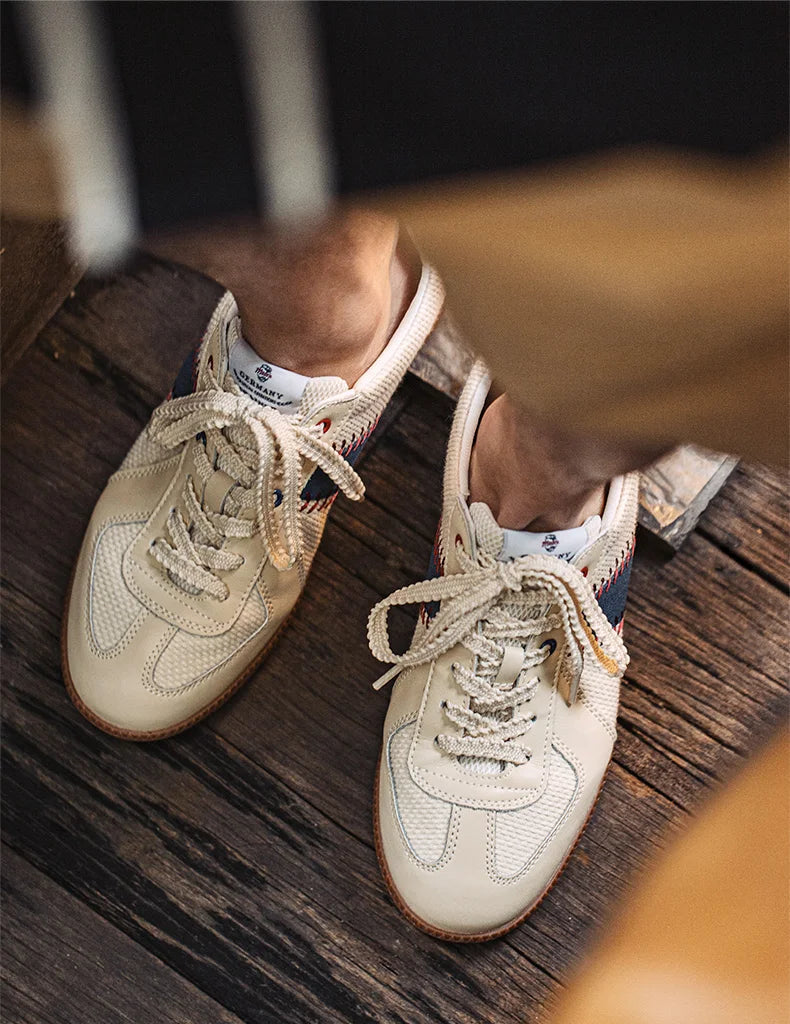 Vorn White Vintage Trainer