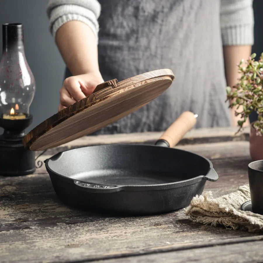 NomadiCast Granite Frying Pan