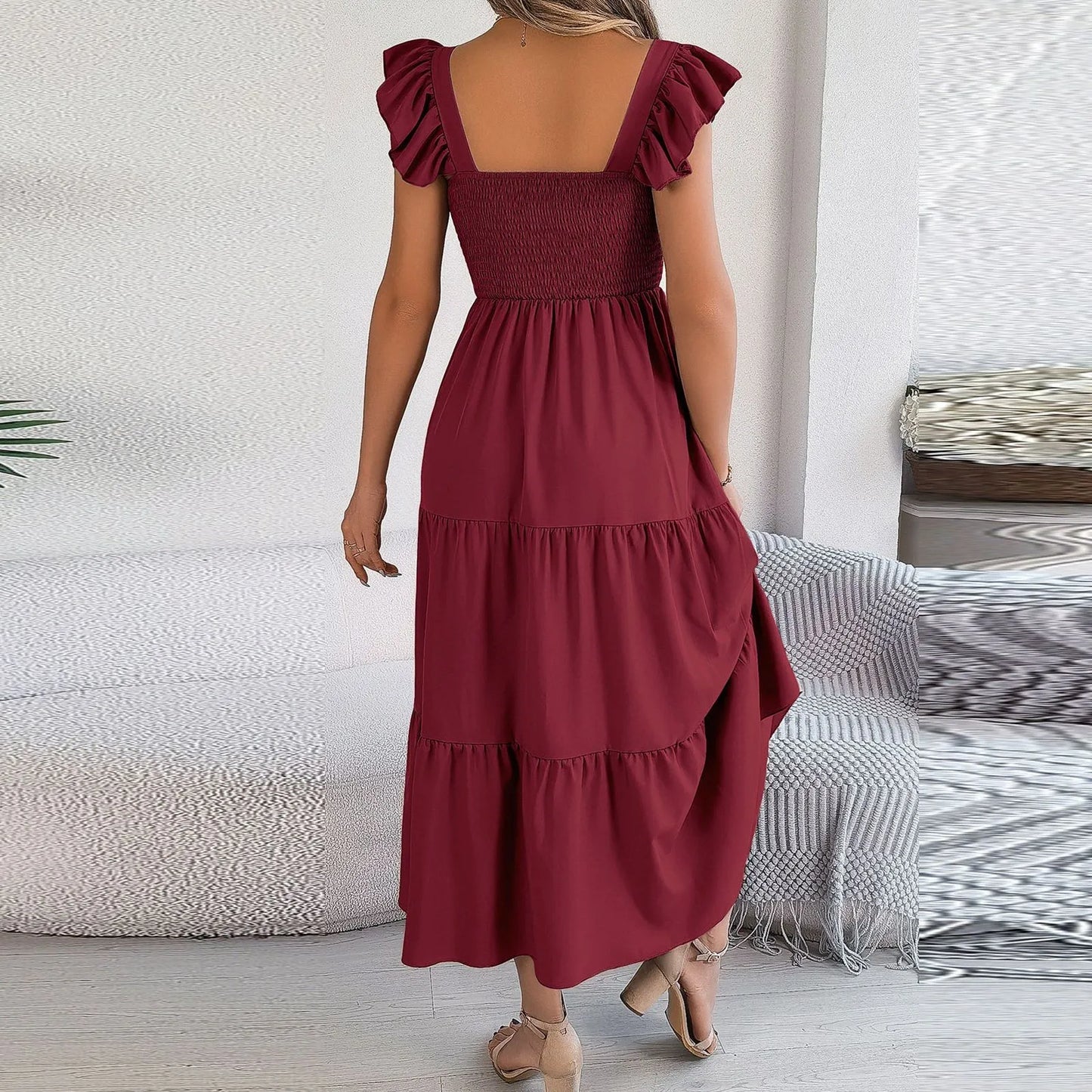 Mira Coastline Maxi Dress