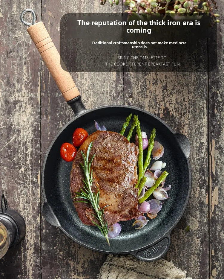 NomadiCast Granite Frying Pan