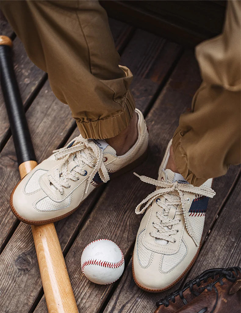 Vorn White Vintage Trainer