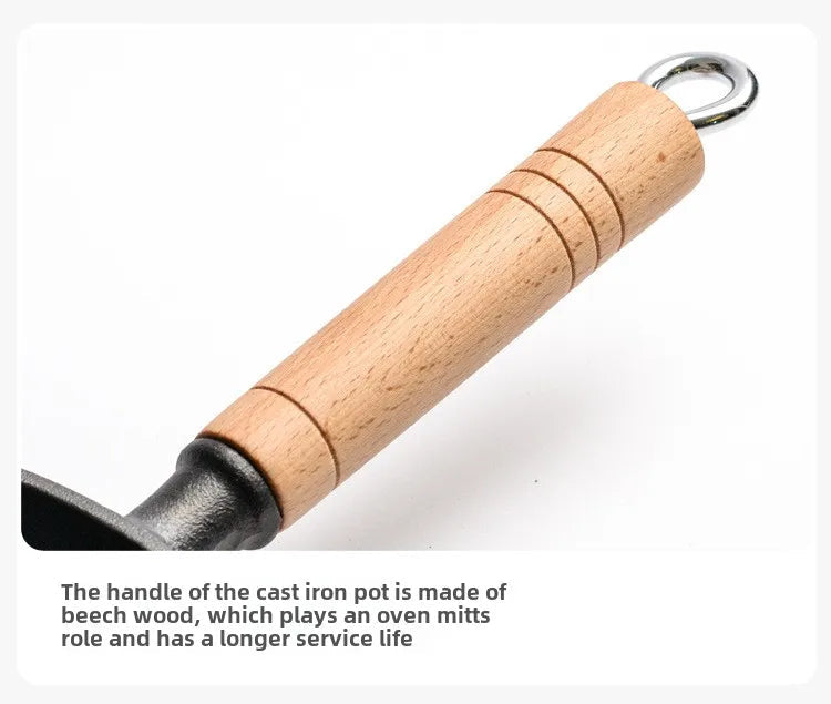 NomadiCast Granite Frying Pan