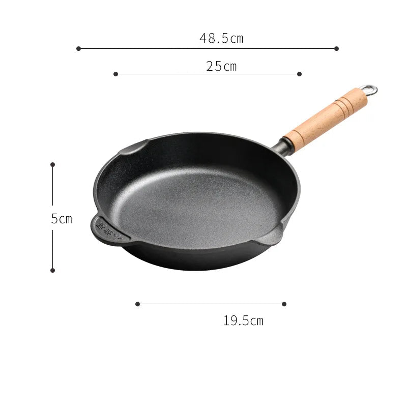 NomadiCast Granite Frying Pan