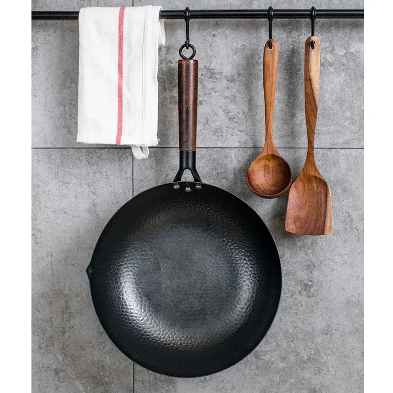 Artisan Hand Forged Wok Pan