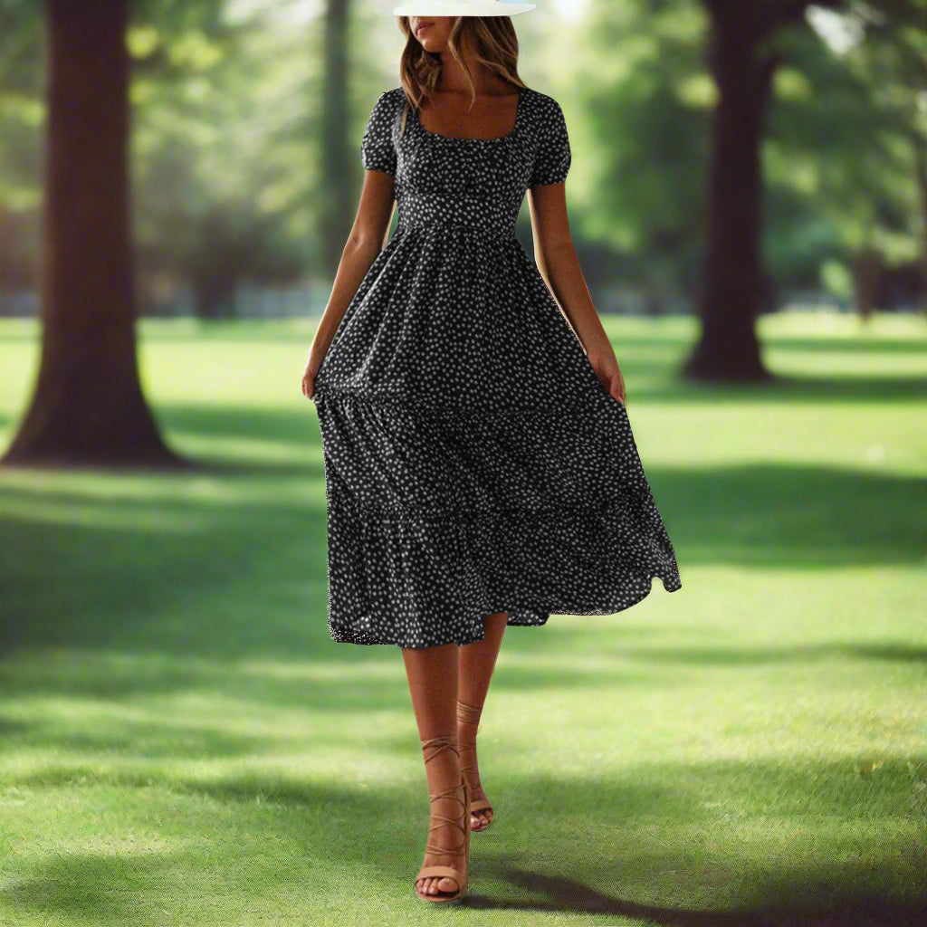 Marais Petal Midi Dress