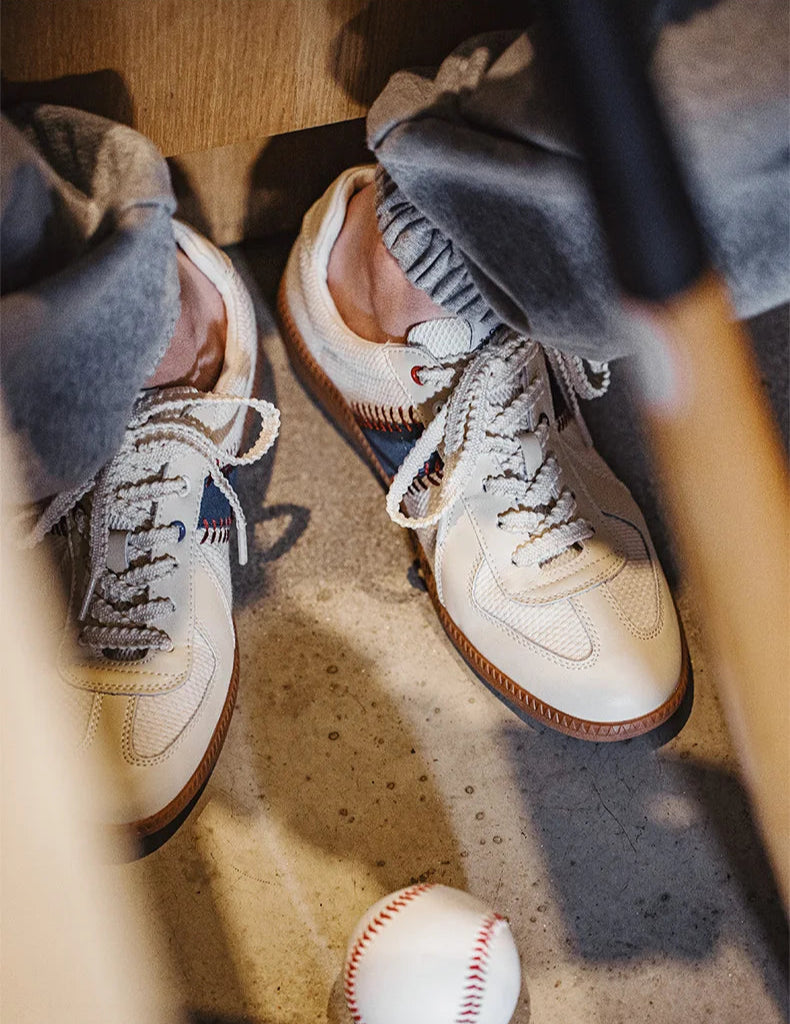 Vorn White Vintage Trainer