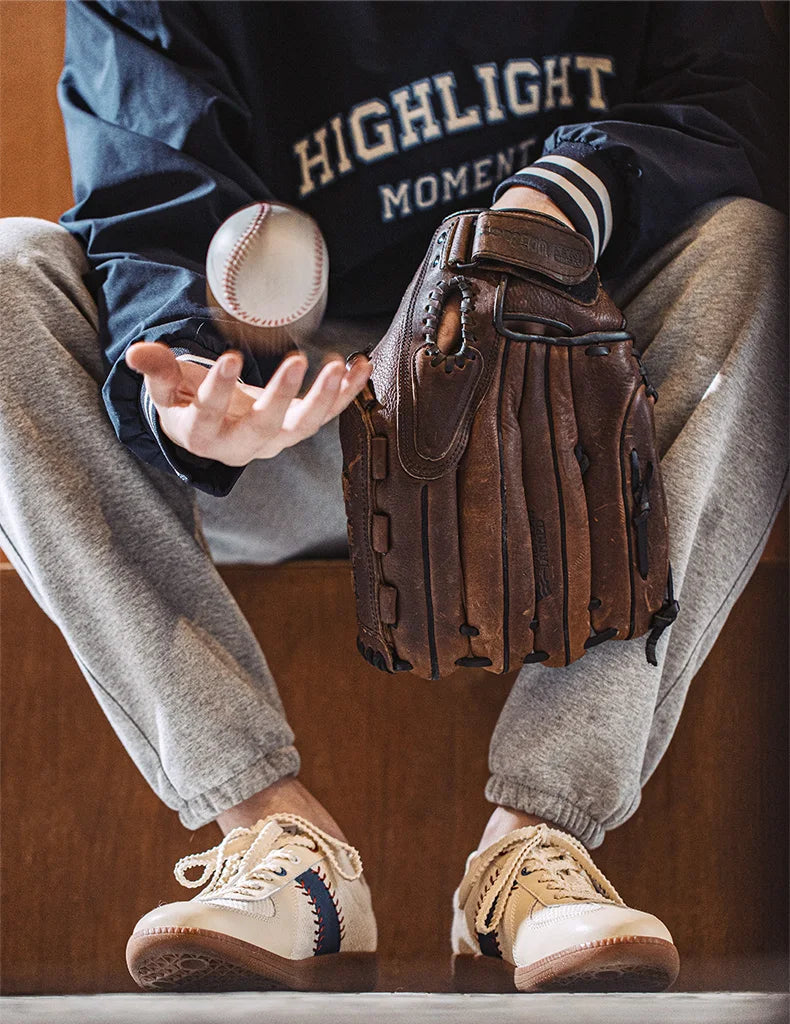 Vorn White Vintage Trainer