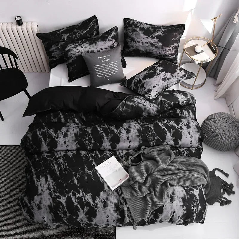 Serene Slumber 3-Piece Comforter and Duvet Cover Set