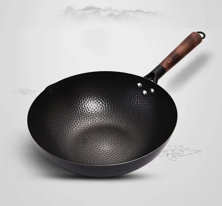 Artisan Hand Forged Wok Pan