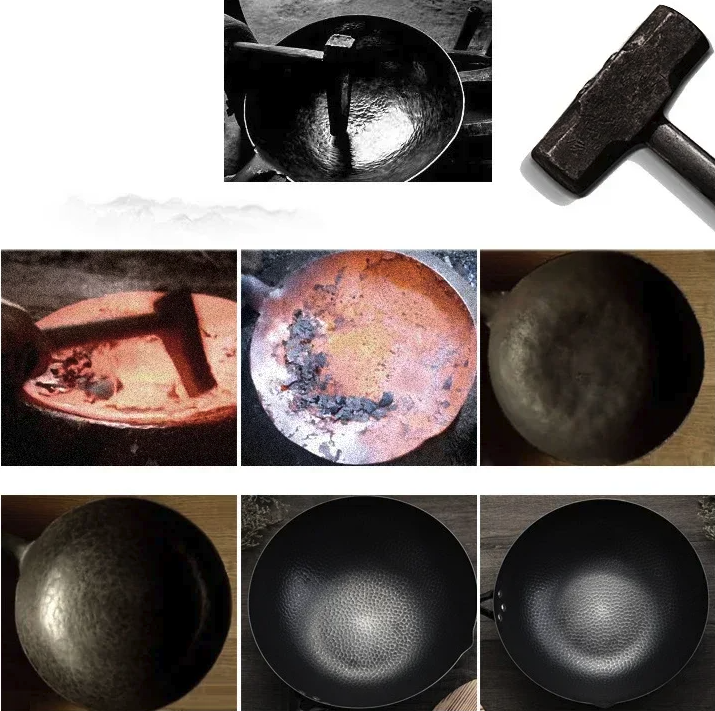 Artisan Hand Forged Wok Pan