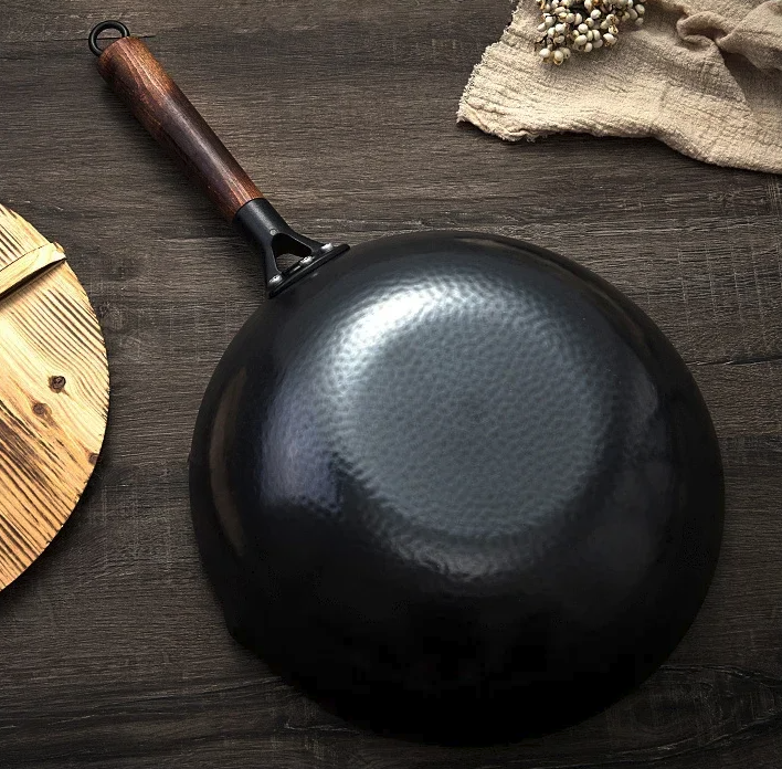 Artisan Hand Forged Wok Pan