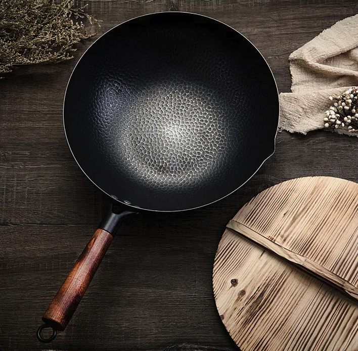 Artisan Hand Forged Wok Pan