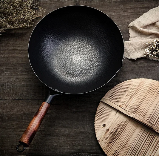 Artisan Hand Forged Wok Pan