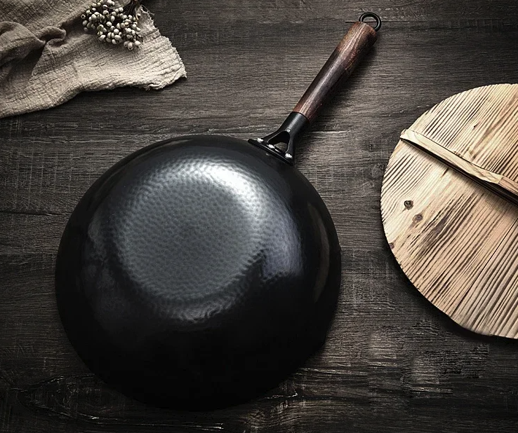 Artisan Hand Forged Wok Pan