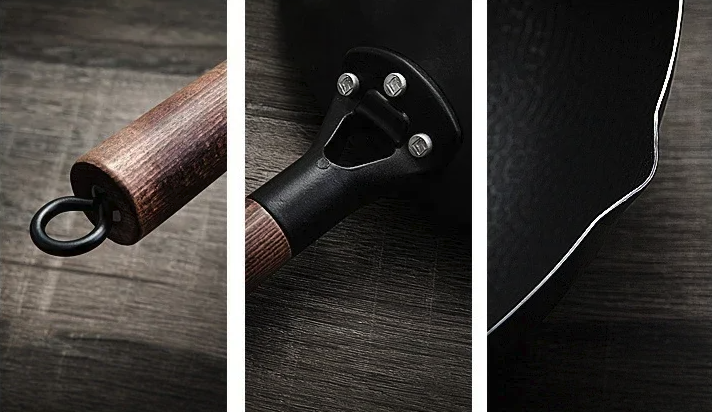 Artisan Hand Forged Wok Pan