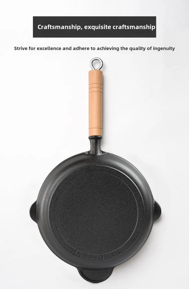 NomadiCast Granite Frying Pan