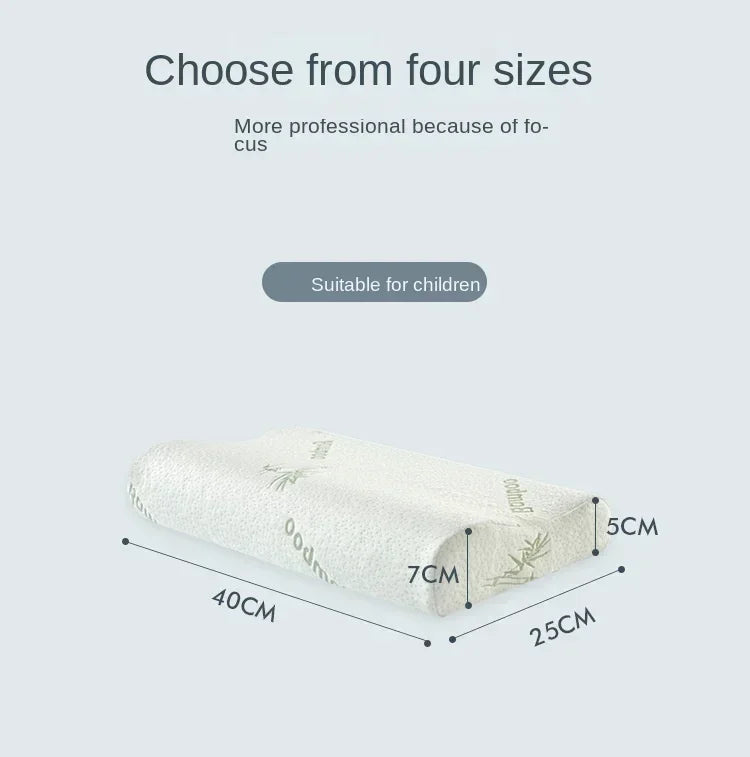 OpulNest Ergonomic Memory Foam Pillow