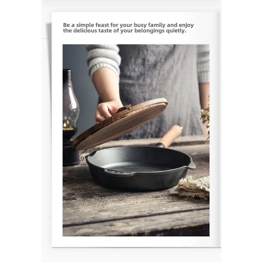 NomadiCast Granite Frying Pan