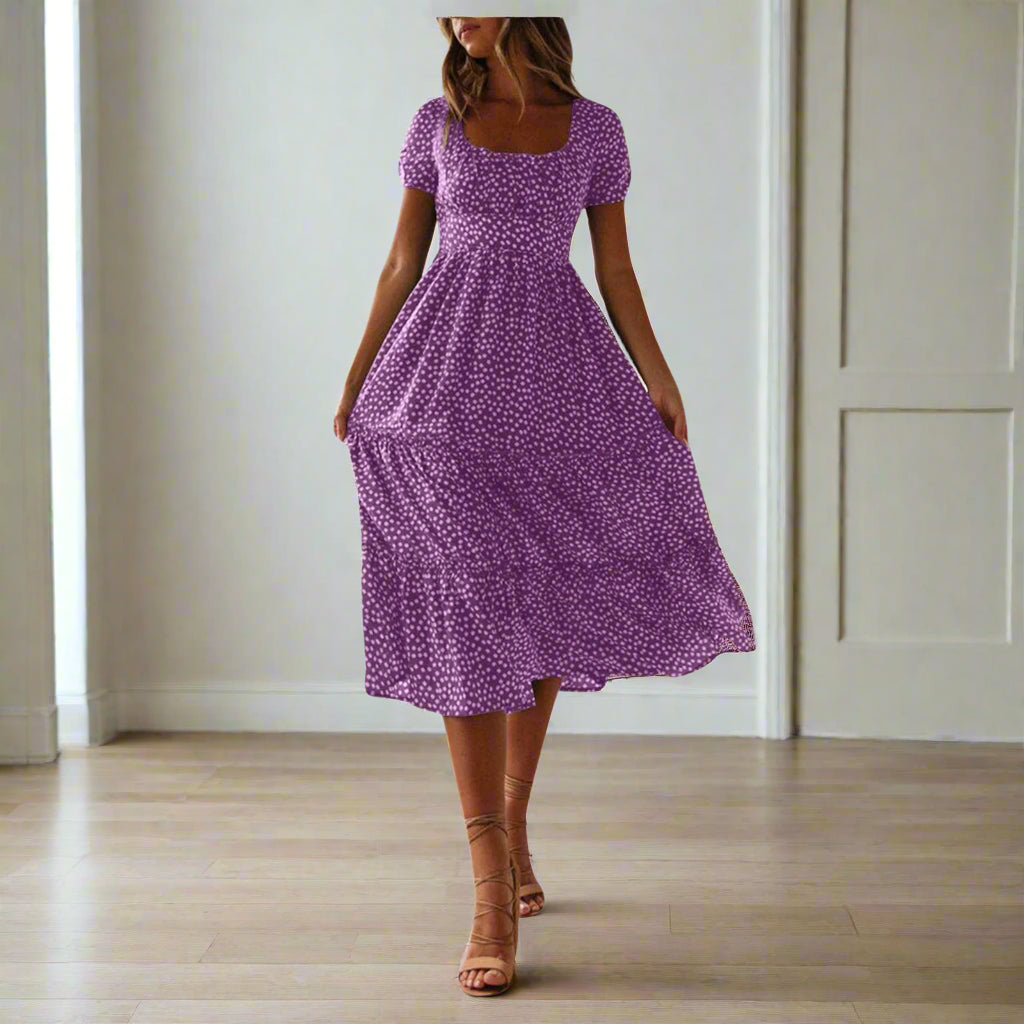 Marais Petal Midi Dress