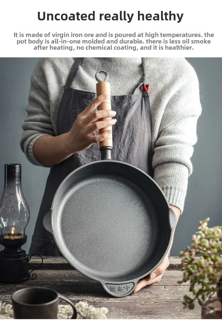 NomadiCast Granite Frying Pan