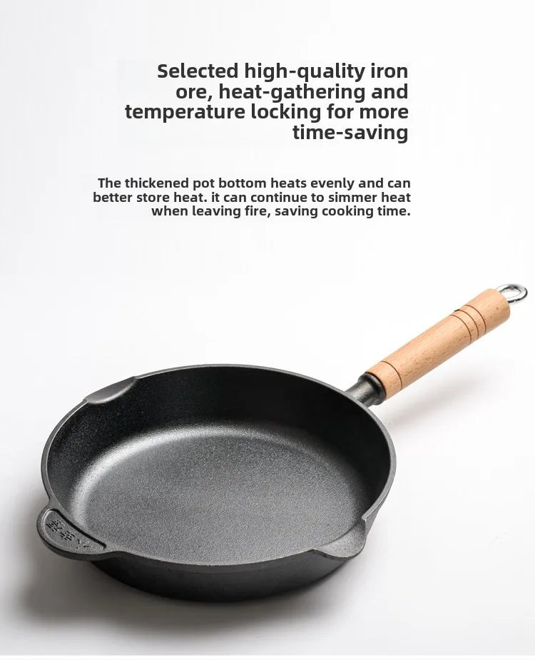 NomadiCast Granite Frying Pan