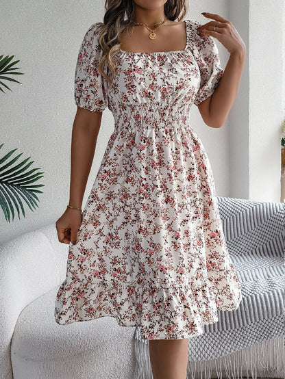 Sonette Ruffle Midi Dress