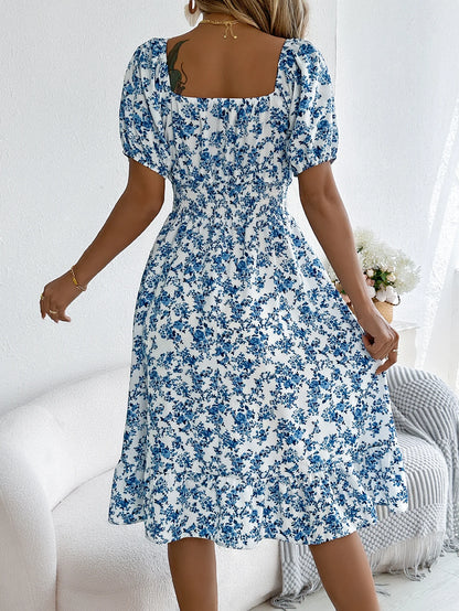 Sonette Ruffle Midi Dress